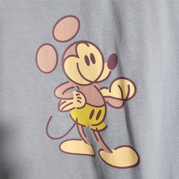 Light Blue Mickey Mouse Genuine Mousewear shirt size large - Picture 1 of 5
